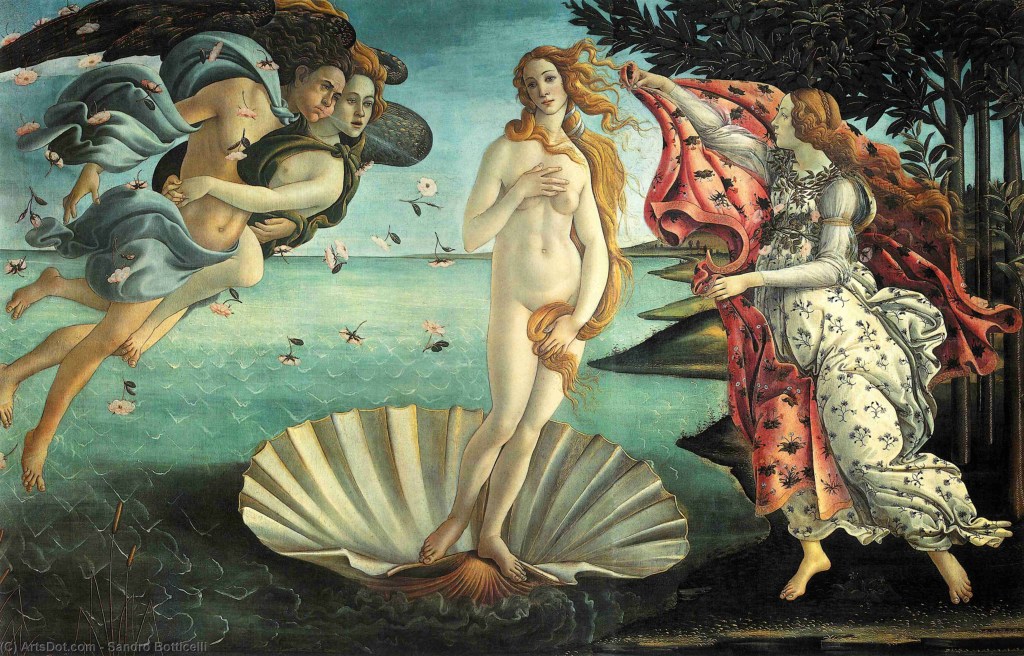 O Nascimento de Vênus (Nascita di Venere, em italiano) é uma obra do artista renascentista Sandro Botticelli (1445-1510). Produzida entre 1484 e 1486, trata-se de uma das pinturas mais emblemáticas do Renascimento italiano.