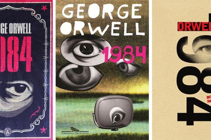 Capas do livro 1984, de George Orwell