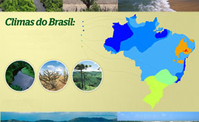 Estude as principais características dos climas do Brasil