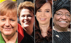 10 mulheres que são líderes mundiais