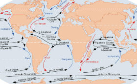 Relembre as principais correntes marítimas do mundo