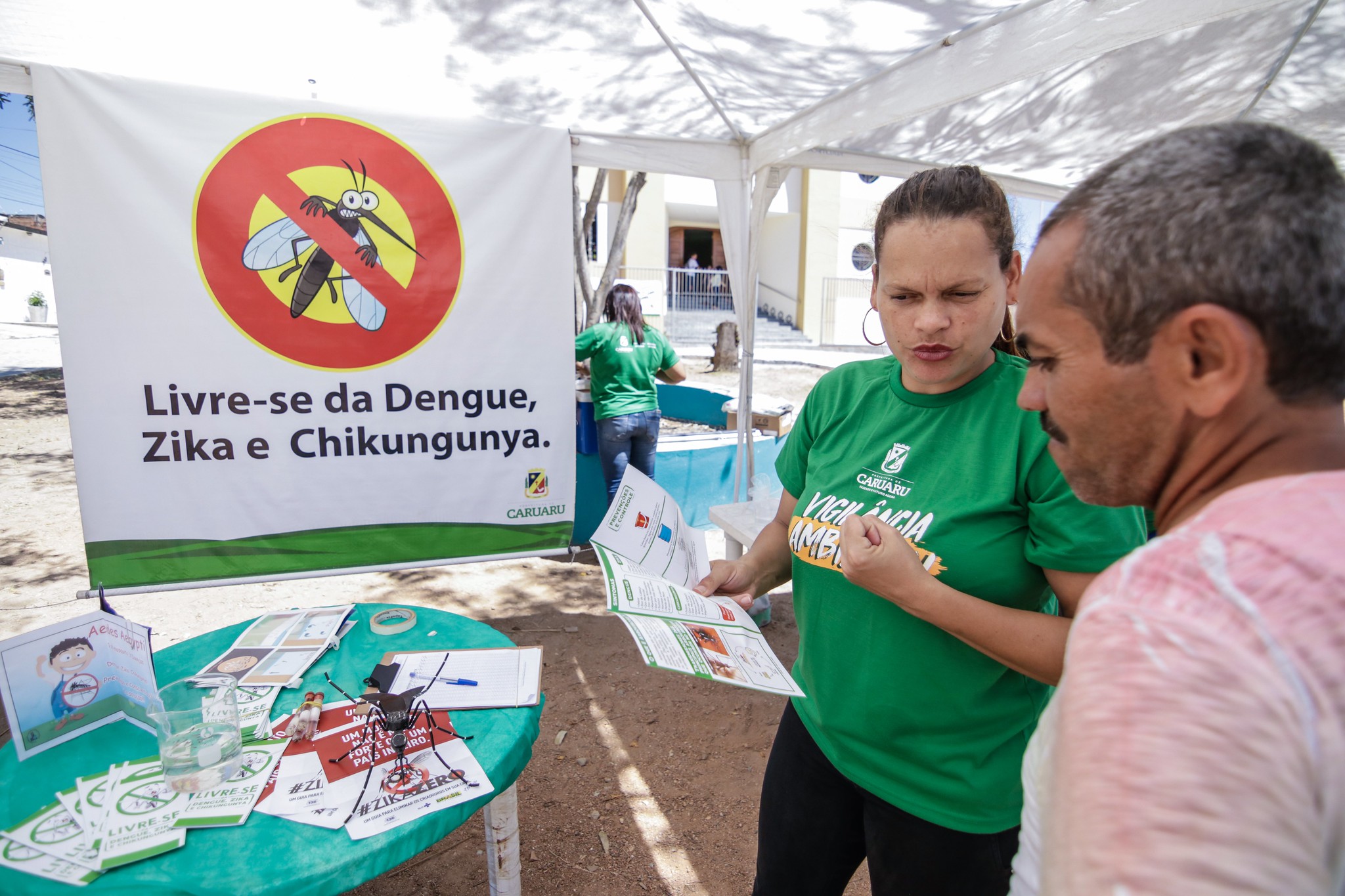 Ação de conscientização sobre dengue, zika e chikungunya Ação de conscientização sobre dengue, zika e chikungunya