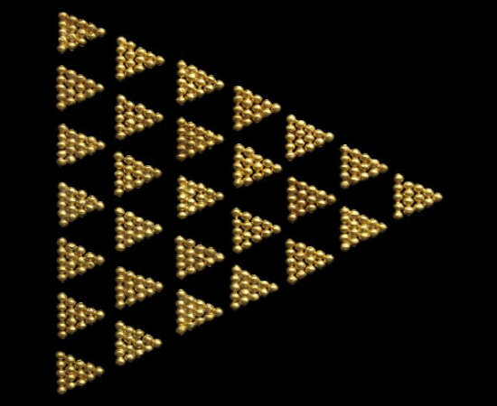 Os triângulos semelhantes são proporcionais, e esta proporção é chamada de razão de semelhança. <br>Foto: Getty Images