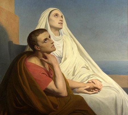 As reflexões de Santo Agostinho são um marco para a filosofia do período medieval. Moldando as ideias de Platão, Agostinho combinou a fé e a razão. (Foto: Wikimedia Commons) As reflexões de Santo Agostinho são um marco para a filosofia do período medieval. Moldando as ideias de Platão, Agostinho combinou a fé e a razão. (Foto: Wikimedia Commons)