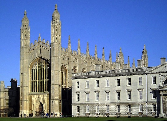 CAMBRIDGE - Em quinto lugar, a inglesa Cambridge é uma cidade universitária por essência. Todas atividades da cidade estão direta ou indiretamente relacionadas à Cambridge University, uma das mais prestigiadas do mundo. <br><br>Pontuação total no estudo: 68,5 pontos