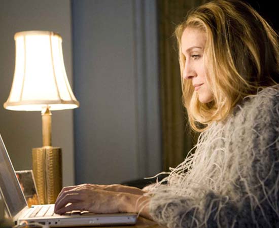 Carrie Bradshaw, personagem principal de Sex and the City, é colunista de um jornal.