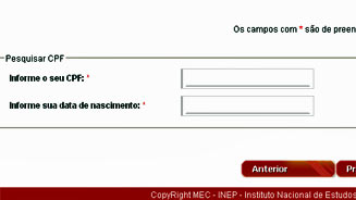Candidatos têm até a terça-feira para pagar inscrição do Enem