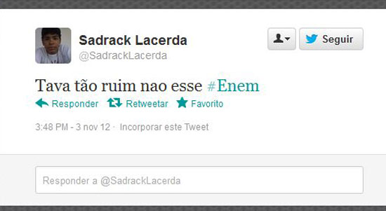 Muitos usuários consideraram a prova cansativa e manifestaram preocupação quanto ao segundo dia, que terá redação e matemática. Clique no Leia mais para ver a correção do primeiro dia de prova