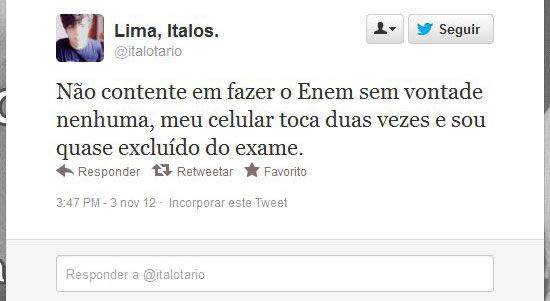 Muitos usuários consideraram a prova cansativa e manifestaram preocupação quanto ao segundo dia, que terá redação e matemática. Clique no Leia mais para ver a correção do primeiro dia de prova