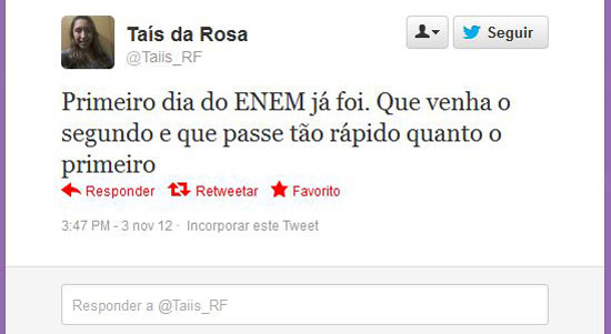 Muitos usuários consideraram a prova cansativa e manifestaram preocupação quanto ao segundo dia, que terá redação e matemática. Clique no Leia mais para ver a correção do primeiro dia de prova