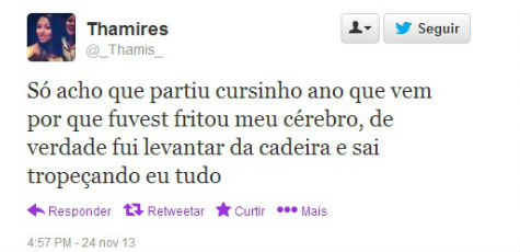 Estudantes comentam na rede social sobre dificuldade da prova. Primeira fase da Fuvest foi aplicada neste domingo (24) Estudantes comentam na rede social sobre dificuldade da prova. Primeira fase da Fuvest foi aplicada neste domingo (24)