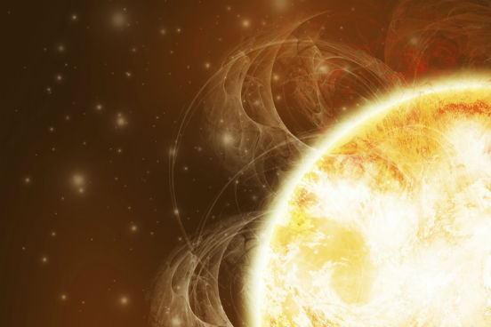 O processo em que acontece a união de núcleos pequenos, dando origem a um núcleo maior e liberando uma grande quantidade de energia, é chamado de fusão nuclear. Essa reação acontece no Sol e nas estrelas, onde o principal tipo de fusão é o de hidrogênio em hélio. (Imagem: iStock) O processo em que acontece a união de núcleos pequenos, dando origem a um núcleo maior e liberando uma grande quantidade de energia, é chamado de fusão nuclear. Essa reação acontece no Sol e nas estrelas, onde o principal tipo de fusão é o de hidrogênio em hélio. (Imagem: iStock)