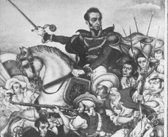 INDEPENDÊNCIA DA AMÉRICA ESPANHOLA - Estude sobre Simón Bolívar, a Guerra Hispano-Americana, a Conferência do Panamá, o Congresso de Viena, a Santa Aliança e a Doutrinha Monroe.