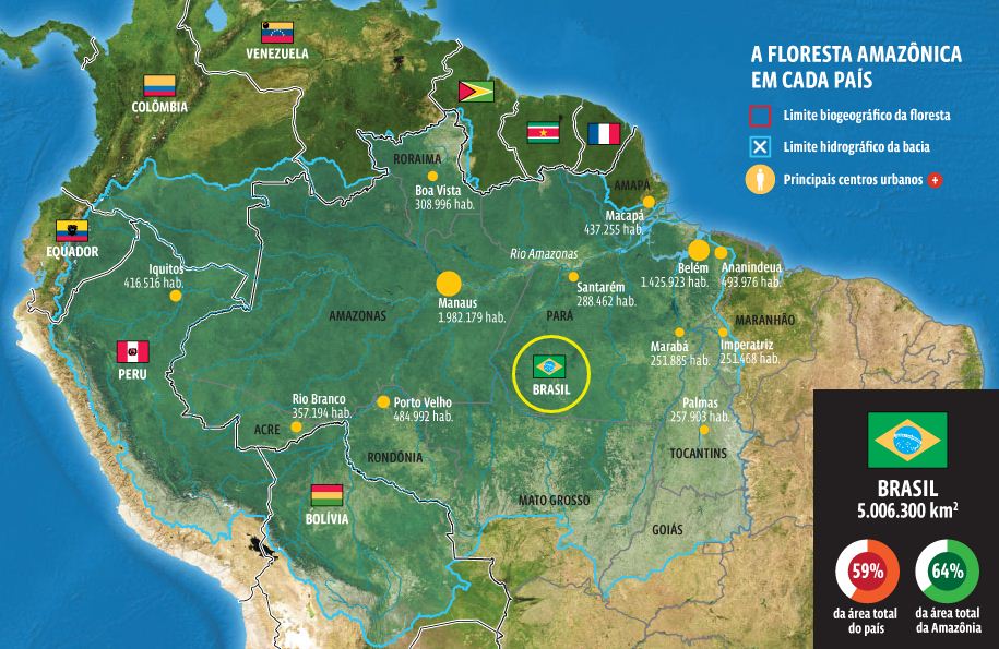 Site do Almanaque Abril lança especial sobre a Amazônia