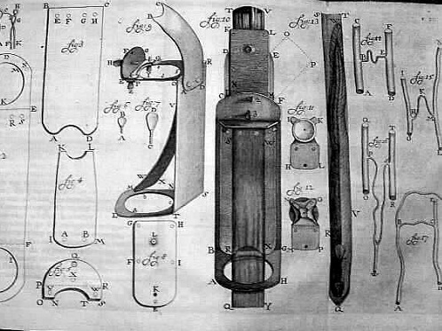 Leeuwenhoek aperfeiçoou os microscópios, tornando visíveis corpos minúsculos, como bactérias. (Foto: Wikimedia Commons)