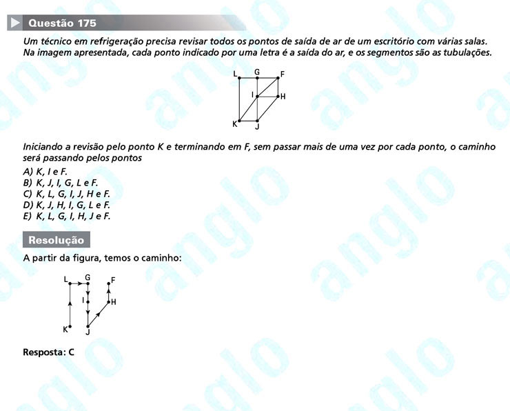 Enem 2011: Questão 175 – Matemática (prova amarela)