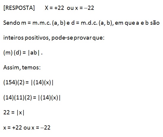 Matemática – MMC e MDC