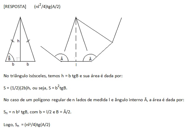 Matemática – Área de Polígonos