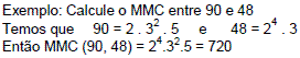 MMC E MDC – Aritmética Básica