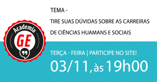 Guia do Estudante realiza hangout sobre as carreiras de Ciências Humanas e Sociais