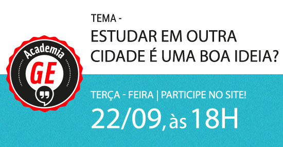Guia do Estudante realiza hangout do Academia GE sobre dicas para quem quer estudar em outra cidade