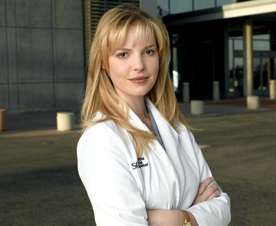 Dra. Izzie Stevens da série Greys Anatomy.
