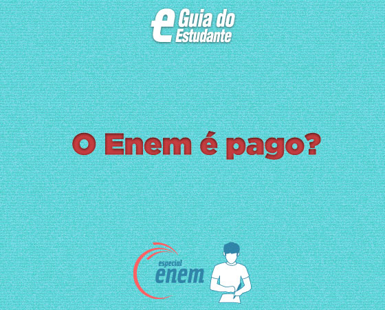 Sim. A inscrição custa R$ 35,00, que pode ser paga por boleto - gerado quando você faz a inscrição pelo site: https://www.enem.inep.gov.br Sim. A inscrição custa R$ 35,00, que pode ser paga por boleto - gerado quando você faz a inscrição pelo site: https://www.enem.inep.gov.br