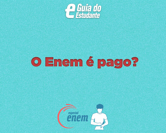 Sim. A inscrição custa R$ 35,00, que pode ser paga por boleto - gerado quando você faz a inscrição pelo site: https://www.enem.inep.gov.br