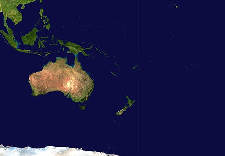 Se as Américas são o Novo Mundo, a Oceania é novíssima. A Austrália e as ilhas espalhadas por aquela parte do Oceano Pacífico só foram colonizadas a partir de 1770. (Foto: Wikimedia Commons)