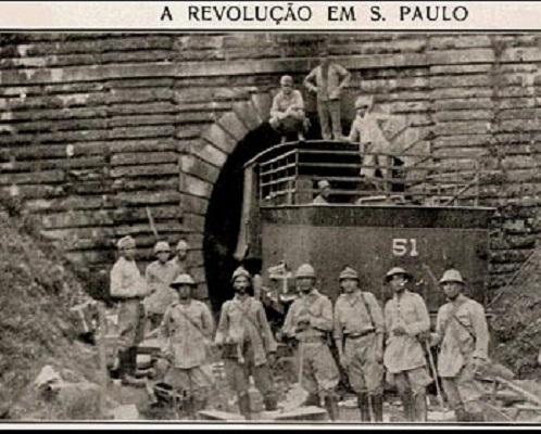 Isso teve reflexo nas batalhas, travadas em todo o estado de São Paulo, na região que hoje corresponde ao Mato Grosso do Sul, em Minas Gerais e no Rio Grande do Sul. (Foto: Wikimedia Commons)