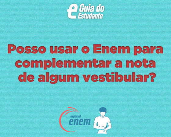 Sim. Clique em Leia Mais para ver a lista de instituições que aceitam a nota do Enem como parte de seus processos seletivos. Sim. Clique em Leia Mais para ver a lista de instituições que aceitam a nota do Enem como parte de seus processos seletivos.
