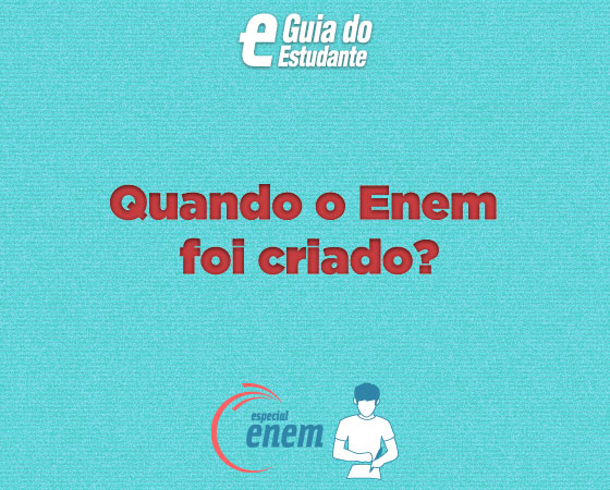 O Exame Nacional do Ensino Médio foi criado em 1998 pelo Ministério da Educação e Cultura (MEC). O Exame Nacional do Ensino Médio foi criado em 1998 pelo Ministério da Educação e Cultura (MEC).