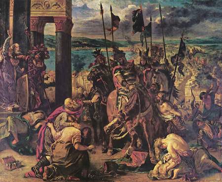 O exército cruzado acabou topando o acordo e Enrico Dandolo embarcou com eles rumo a Jerusalém, com um pit stop na Croácia. Por ali, eles começaram uma guerra sangrenta, matando , inclusive, muitos cristão croatas que se aproximavam com crucifixos para mostrar que estavam do mesmo lado. O papa Inocêncio III ameaçou a todos de descomunhão, mas não adiantou. Dandolo seguiu para Constantinopla e conquistou o lugar, mas os guerreiros das cruzadas nunca pisaram em Jerusalém. (Foto: Creative Commons)