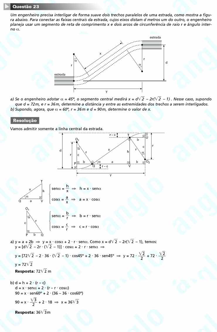 Unesp 2011/2 – segunda fase: Questão 35