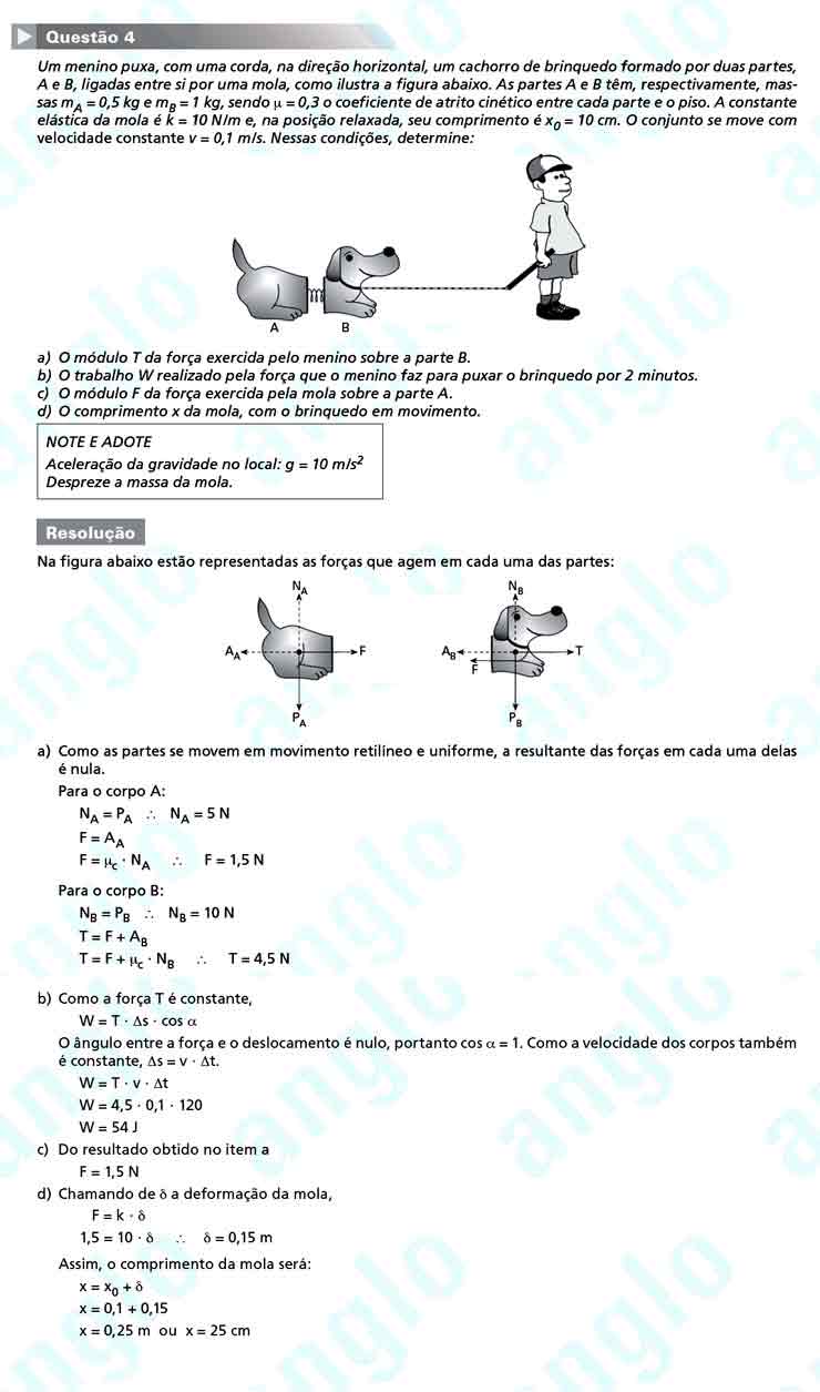 Fuvest 2011 – segunda fase: Questão 4 – Conhecimentos Gerais