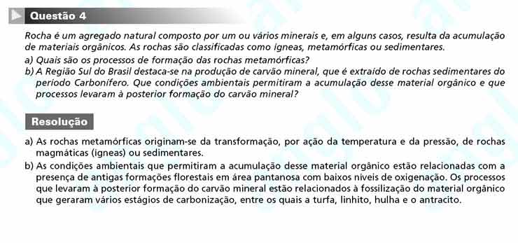 Unicamp 2011 – segunda fase: Questão 4 – Ciências Humanas