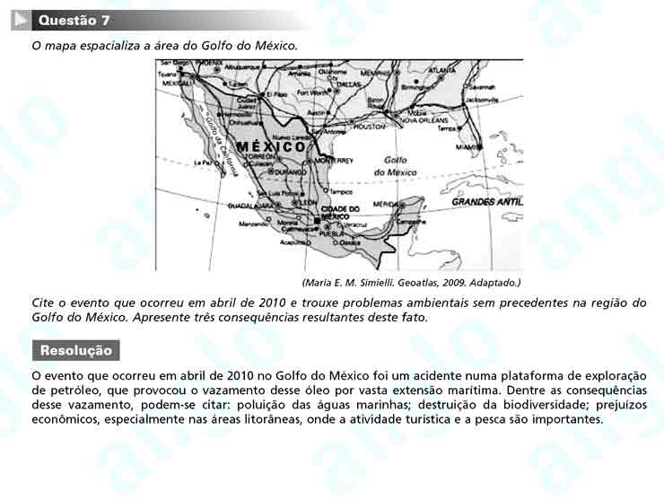 Unesp 2011 – segunda fase: Questão 7 – Ciências Humanas