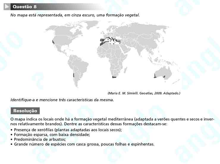 Unesp 2011 – segunda fase: Questão 8 – Ciências Humanas