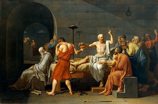 A dialética é a arte de debater. O grande nome aqui é Sócrates, que estabeleceu o costume do diálogo nas rodas de intelectuais da Grécia. Antes dele, a retórica, a capacidade de falar bem, importava mais do que os argumentos.