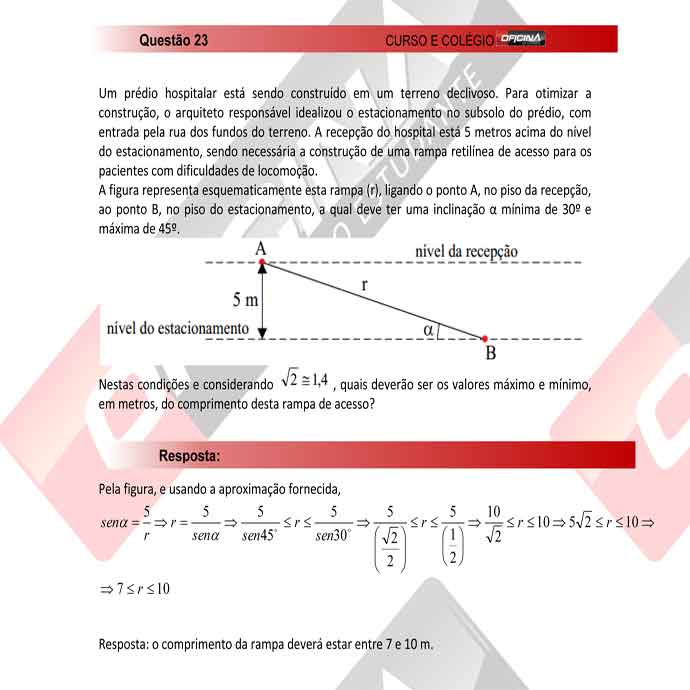 Unesp 2012/2 – segunda fase: questão 23