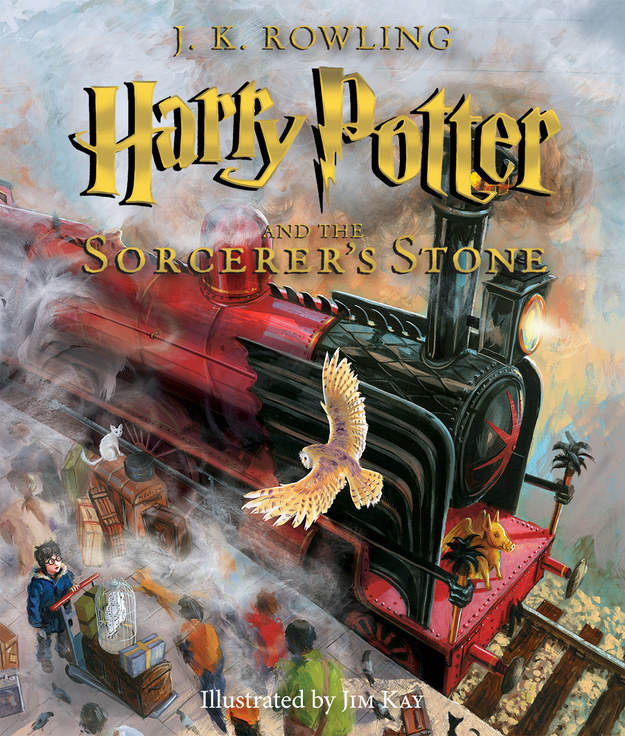 Veja a capa da primeira edição totalmente ilustrada de Harry Potter