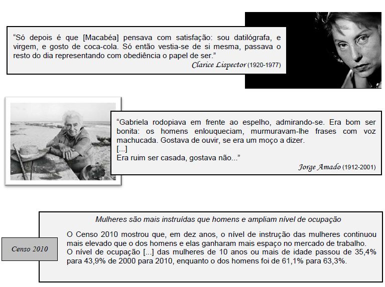 Nova proposta de redação: mulheres