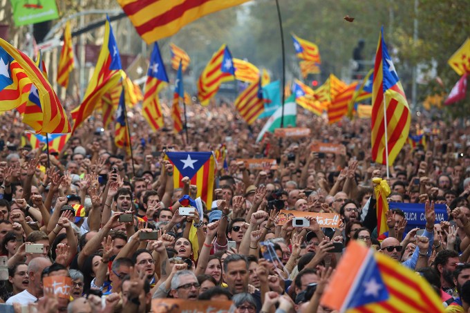 Pivotal Day For Catalan Independence As Crisis Comes To A Head