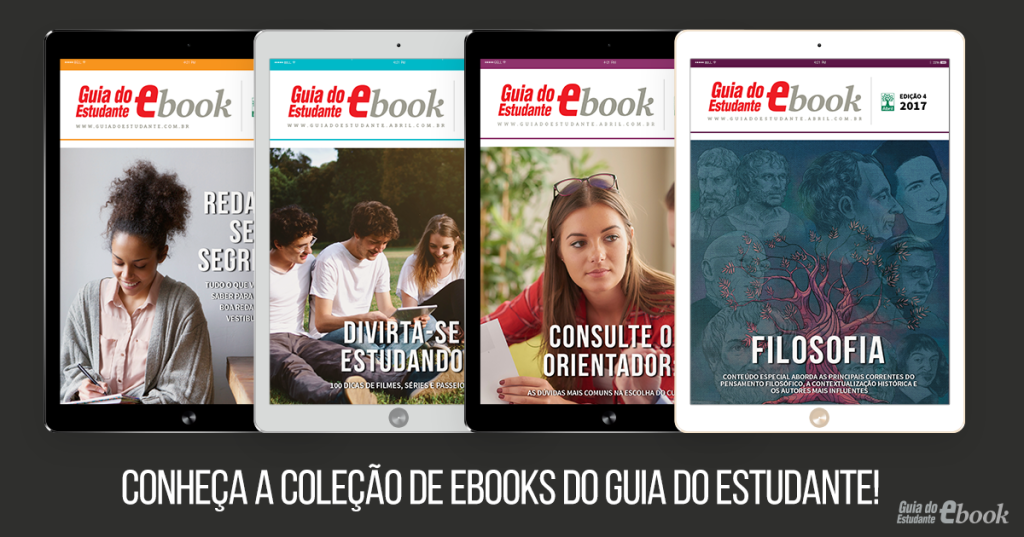Você conhece a coleção gratuita de e-books do Guia do Estudante?