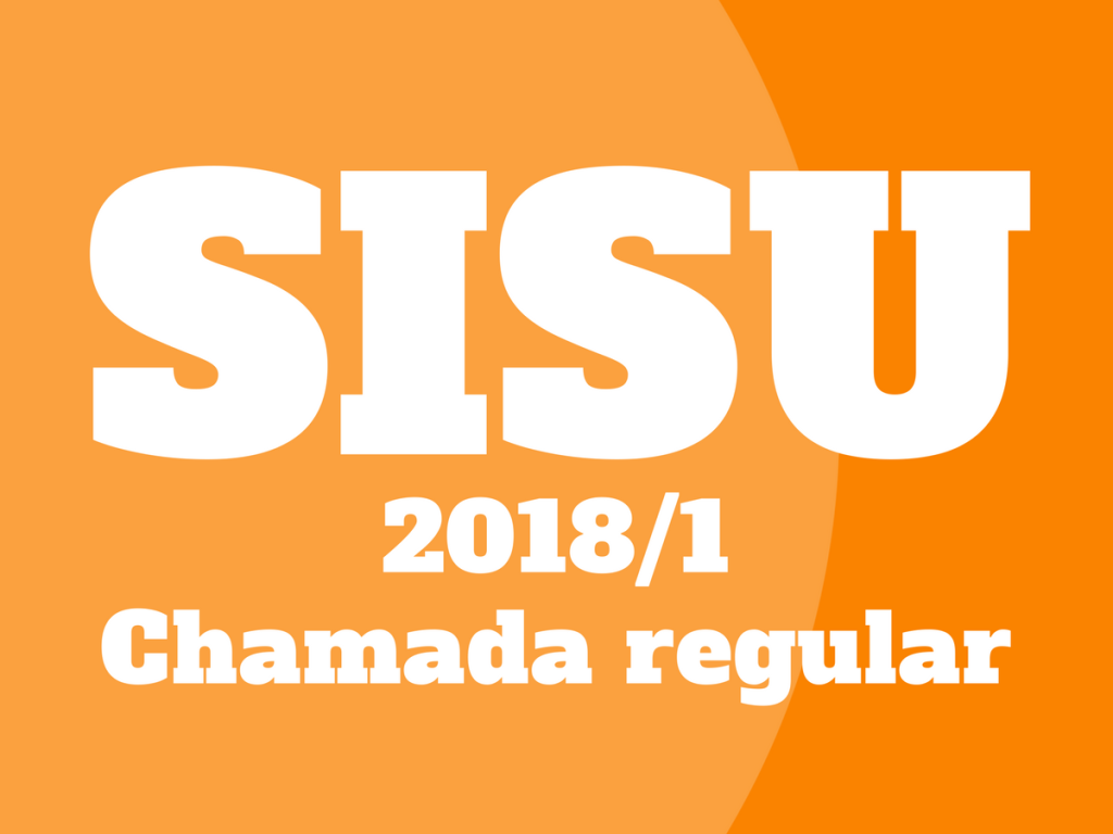 Resultado do Sisu 2018/1 já está disponível