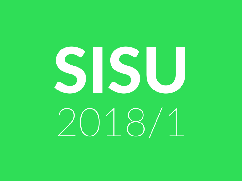 Mais de 1,8 milhão de estudantes estão inscritos no Sisu 2018/1