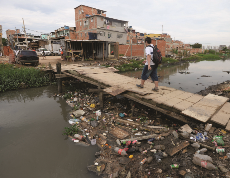 Questões Sociais – Urbanização: saneamento sem o básico