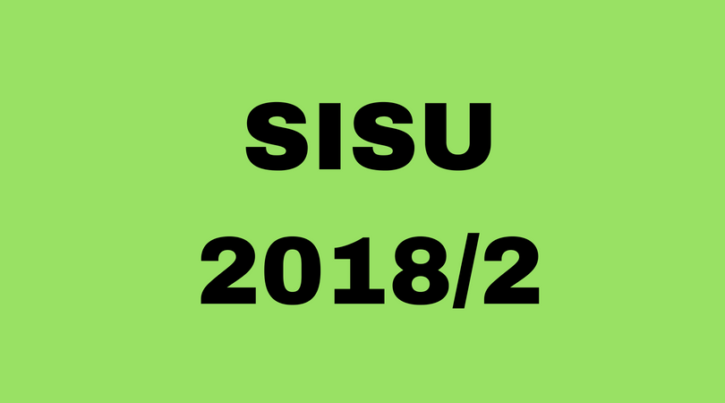 Inscrições para o Sisu 2018/2 encerram nesta sexta-feira (15)