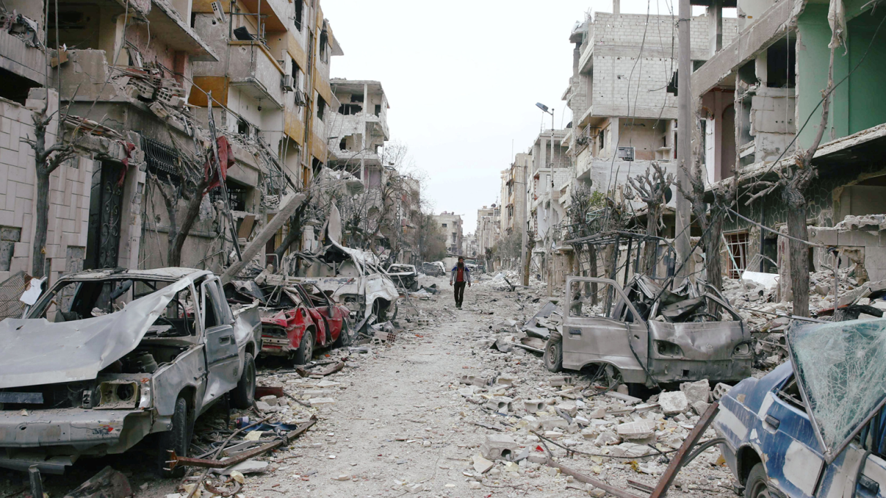 O conflito na Síria eclodiu em meio à Primavera Árabe, mas ainda não teve um desfecho