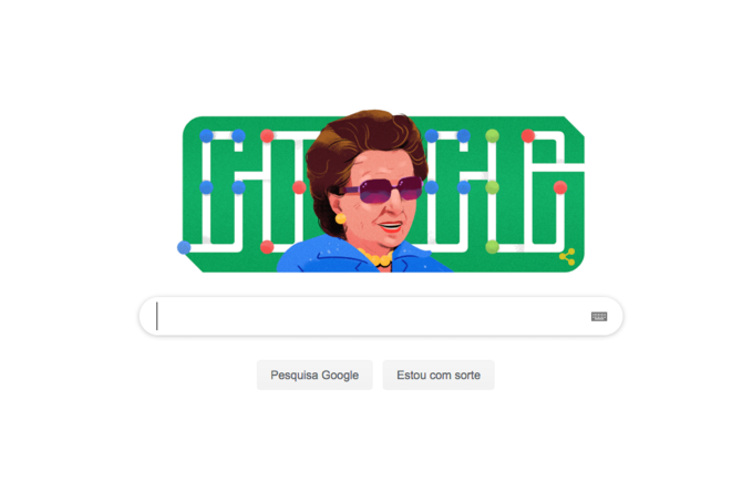 Google cria doodle em homenagem ao 100º aniversário de Dorina Nowill